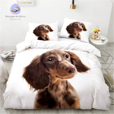 Housse de Couette Chien 200x200